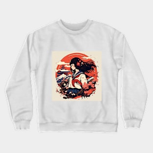 Japan Highschool Girl Crewneck Sweatshirt